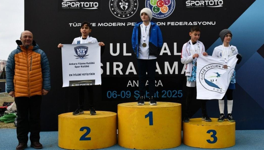 Türkiye Modern Pentatlon Federasyonu Ulusal Sıralama ve Gelişim Yarışları Kerem Batur Genç