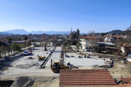 Muğla Büyükşehir Belediyesi beyobası Muğla Büyükşehir Belediyesi yatırım köyceğiz pazar alanı yatırımı Köyceğiz Beyobası mahallesi yeni pazar yeri
