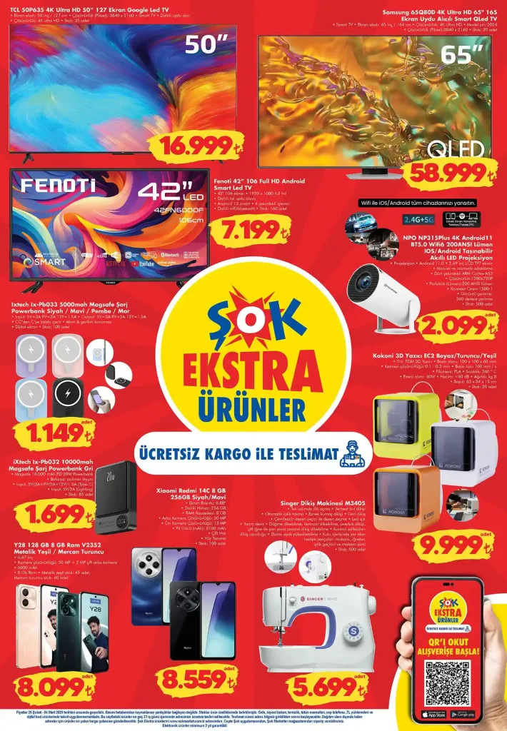ŞOK 1 Mart 2025 aktüel kataloğu, ŞOK aktüel kataloğu, ŞOK 1 Mart cumartesi, ŞOK aktüel, ŞOK televizyon