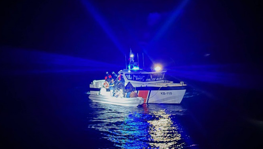 bodrum sahil güvenlik bodrum göçmen kaçakçısı bodrum açıkları