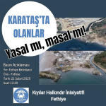 Kıyılar Halkındır Fethiye İnisiyatifi Kıyılar Halkındır Fethiye İnisiyatifi karataş plajı eylemi Fethiye belediyesi önü eylem