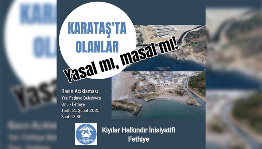 Kıyılar Halkındır Fethiye İnisiyatifi Kıyılar Halkındır Fethiye İnisiyatifi karataş plajı eylemi Fethiye belediyesi önü eylem