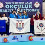 mskü okçuluk takımı, ünilig okçuluk türkiye şampiyonası, ceyda kömür, hazal burun, songül lök