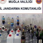 yatağan kaçak alkol operasyonu yatağan içki operasyonu jandarma içki operasyonu