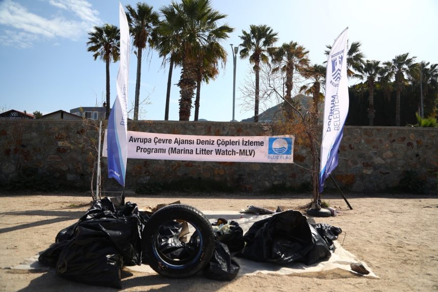 avrupa deniz çöpleri izleme programı, avrupa çevre ajansı, deniz çöpleri izleme programı bodrum, marina litter watch bodrum, bodrum belediyesi deniz temizleme
