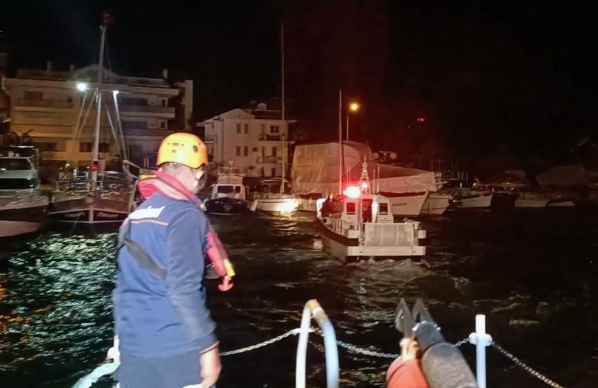 Kıyı Emniyet Genel Müdürlüğü, kıyem fethiye, KIYEM-5 fethiye açıklarında sürüklenen tekne