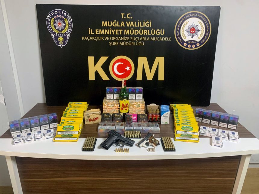 muğla kaçakçılık muğla kaçakçılık operasyonu muğla emniyet müdürlüğü