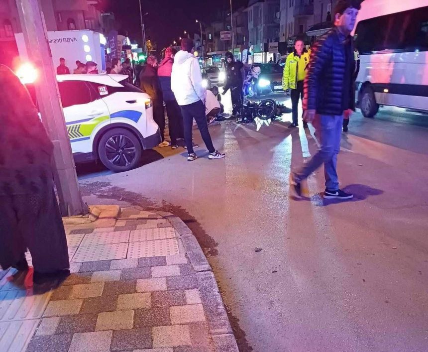 Fethiye kaza Fethiye Muhammet Şeyda Aşçıoğlu fethiye motosiklet kazası