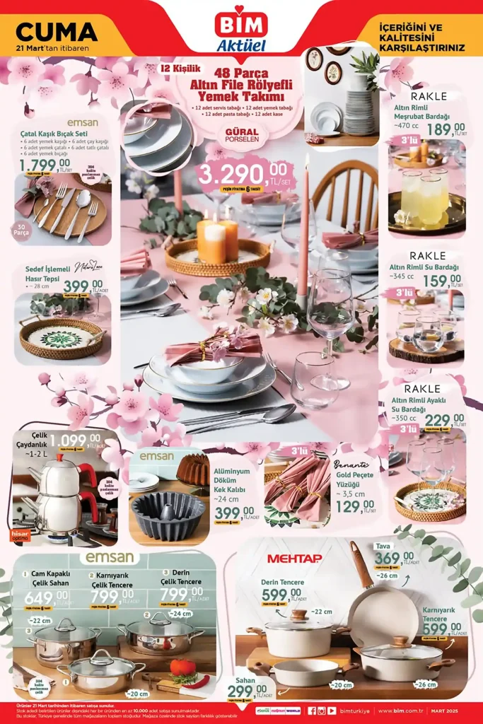 bim aktüel kataloğu, bim 21 Mart 2025, bim elektrikli bisiklet, bim cep telefonu, bim mutfak ürünleri