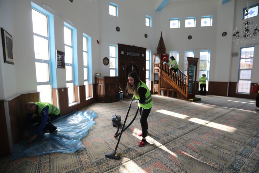 muğladaki ibadethanelerde temizlik, muğlada cami temizliği, muğlada mescit temizliği, ibadethane temizliği muğla, ramazan bayramı muğla