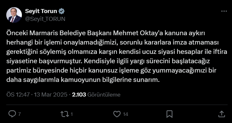seyit torun, seyit torun sinpaş, seyit torun mehmet oktay açıklaması, mehmet oktay, mehmet oktay sinpaş