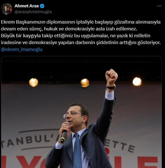 belediye başkanlarından ekrem imamoğlu açıklaması ekrem imamoğlu son dakika ekrem imamoğlu açıklama Muğla belediye başkanları Muğla'daki belediye başkanlarından açıklama