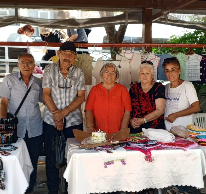 Emek Benim Kadın Derneği Menteşe Mor Pazar Emek Benim Kadın Derneği Başkanı Nahide Uçar