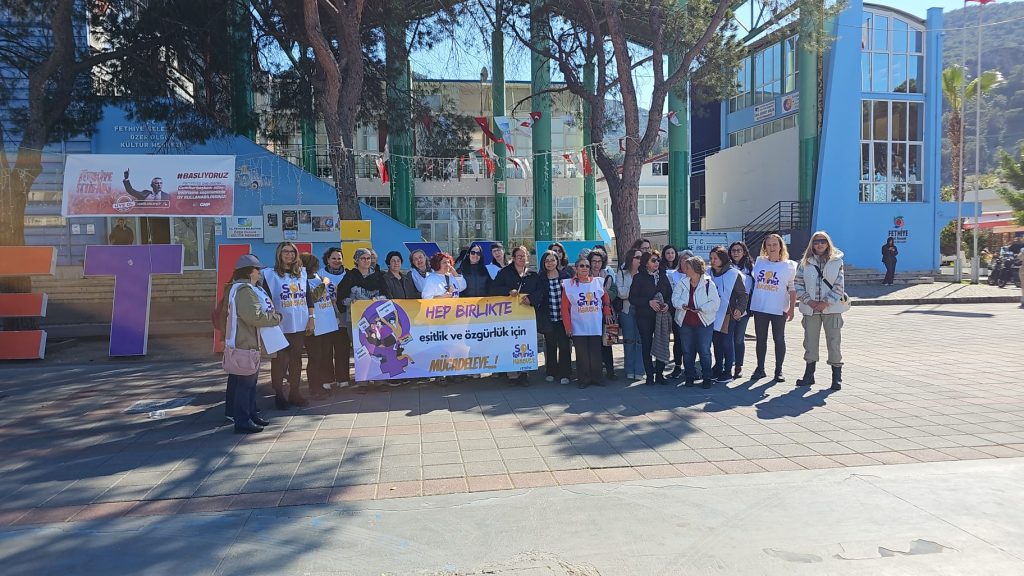sol feminist hareket Ekrem İmamoğlu ekrem imamoğlu basın açıklaması fethiye basın açıklaması