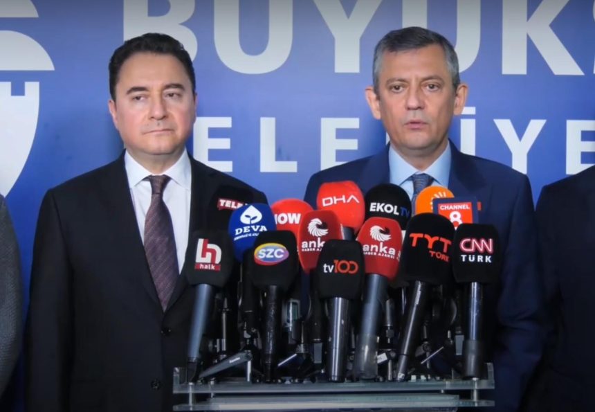 ali babacan, ali babacan açıklama, ali babacan saraçhane, deva partisi, özgür özel