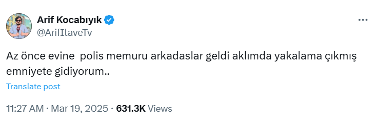 arif kocabıyık, arif kocabıyık kimdir, arif kocabıyık gözaltı, arif kocabıyık milletvekili, arif Kocabıyık youtuber