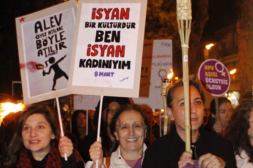 menteşe kadın platformu 8 mart, menteşe 8 mart, menteşe feminist gece yürüyüşü, menteşe 8 mart basın açıklaması, menteşe kadın platformu