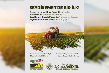 seydikemer tarım seydikemer fuar Seydikemer Tarım Fuarı Seydikemer Belediye Başkanı Bayram Önder Akdenizli Seydikemer Belediyesi