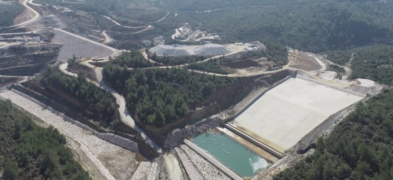 yatağan girme barajı, girme barajı