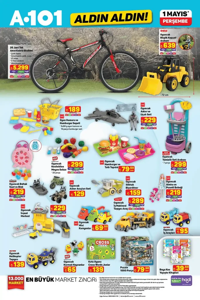 a101 1 Mayıs 2025, a101 aktüel ürünler, a101 kamp çadırı, a101 elektrikli bisiklet, a101 beyaz eşya fırsatları