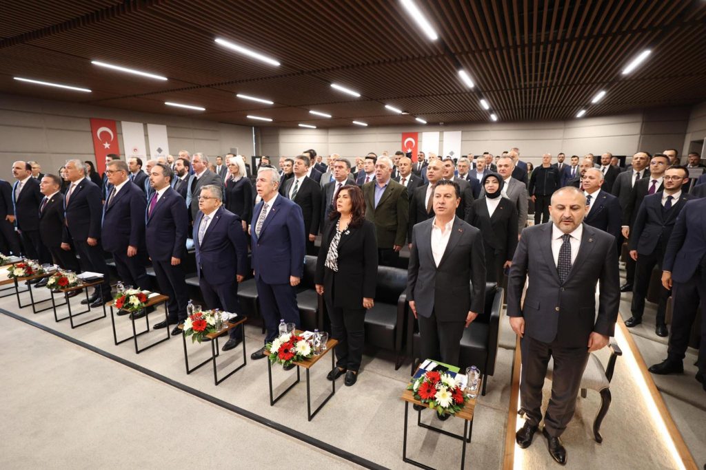 ahmet aras, iller bankası, iller bankası genel kurul toplantısı, iller bankası toplantısı, ahmet aras turizm vergisi 