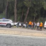 milas yatağan karayolu kaza, milas trafik kazası, muğla trafik kazası, milas 2 kişi hayatını kaybetti