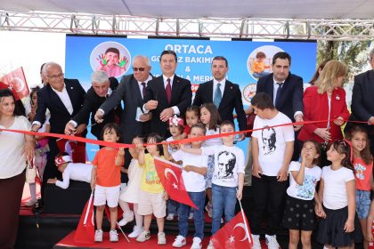 ortaca 23 nisan, ortaca kısa mola merkezi, ortaca gündüz bakımevi, muğla büyükşehir belediyesi, ortaca 23 nisan açılış