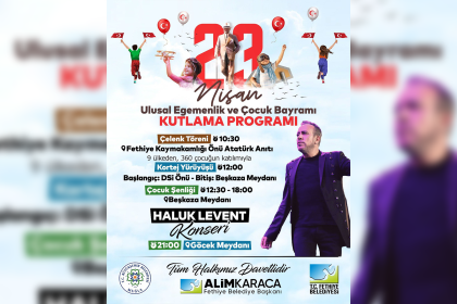 Fethiye haluk levent konseri haluk levent 23 nisan konseri Fethiye belediyesi