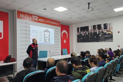muğla afet farkındalığı eğitimi, muğla 112 acil çağrı merkezi, muğla il afet ve acil durum müdürlüğü, personele yönelik afet eğitimi, muğlada personele yönelik eğitim