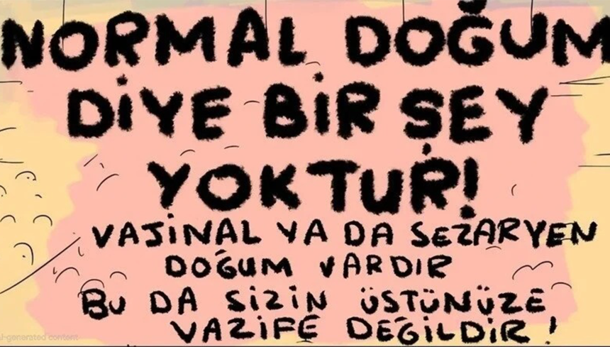 Doğal olan normal doğumdur kampanyası Doğal olan normal doğumdur kampanyası