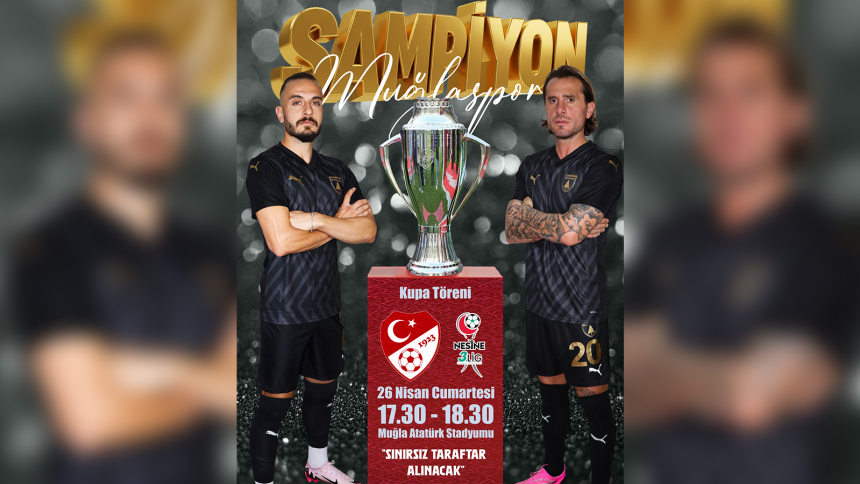 muğlaspor, nesine 2. lig şampiyonu, muğlaspor şampiyon, muğlaspor şampiyonluk kutlamaları, muğlaspor mazıdağı fosfat spor maçı