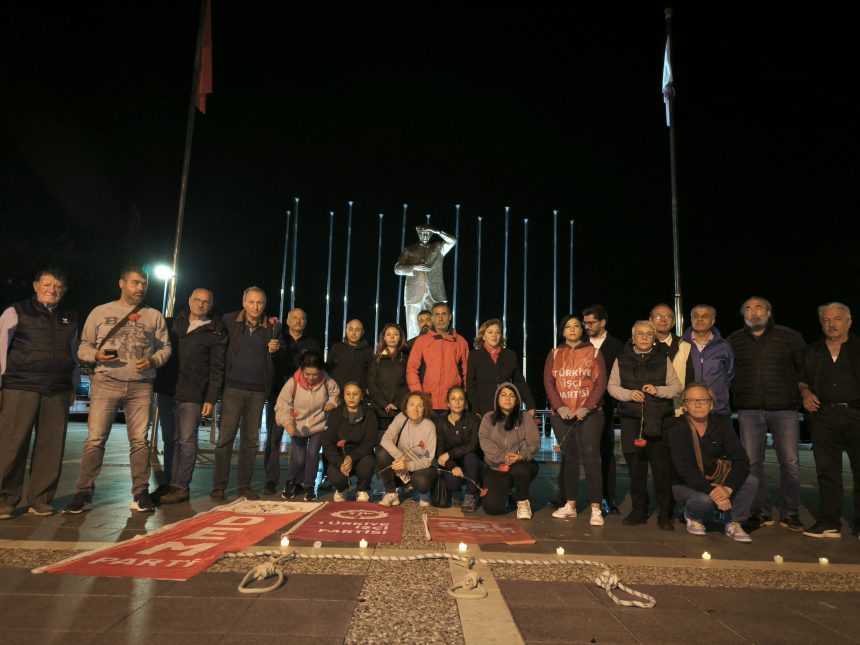 Marmaris Deniz Gezmiş Hüseyin İnan ve Yusuf Aslan anma töreni, deniz gezmiş, yusuf aslan hüseyin inan