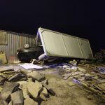 bodrum trafik kazası, bodrum prefabrik konteyner bodrum kaza, bodrum üç yaralı