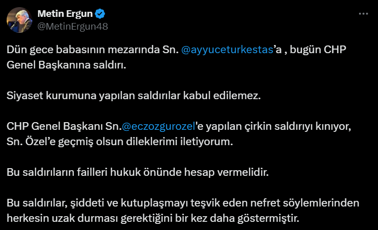 özgür özele yapılan saldırıya tepki özgür özel saldırı muğla milletvekilleri tepki özgür özel muğla milletvekilleri özgür özel