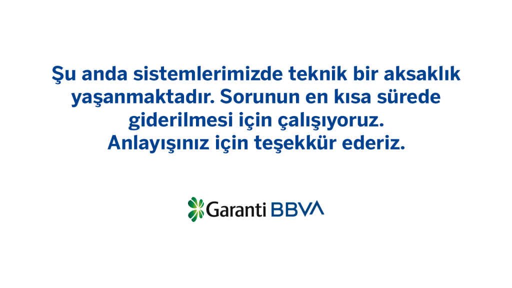 garanti bankası çöktü
garanti uygulaması açılmıyor
garanti bankası mobil çöktü
garanti çöktü
garanti çöktü mü