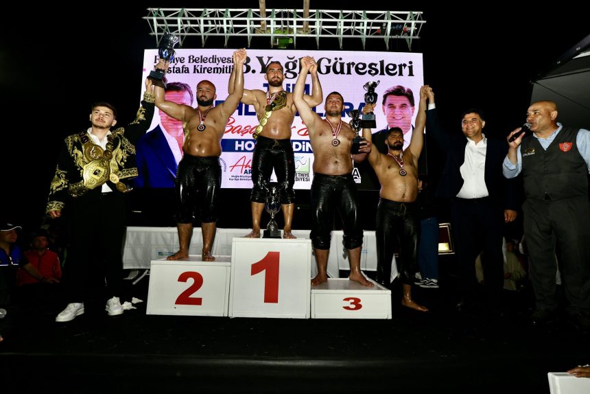 Fethiye yağlı güreş, orhan okulu, başpehlivan, Feyzullah Aktürk, Mustafa Kiremitli Yağlı Güreşleri