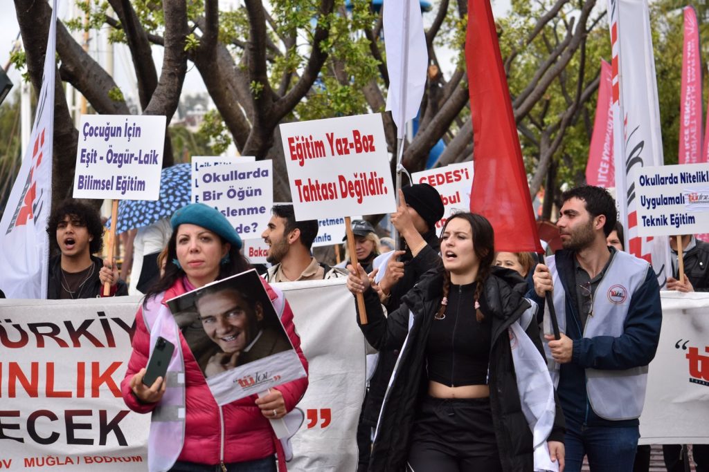 bodrum 1 mayıs yürüyüşü bodrumda 1 mayıs