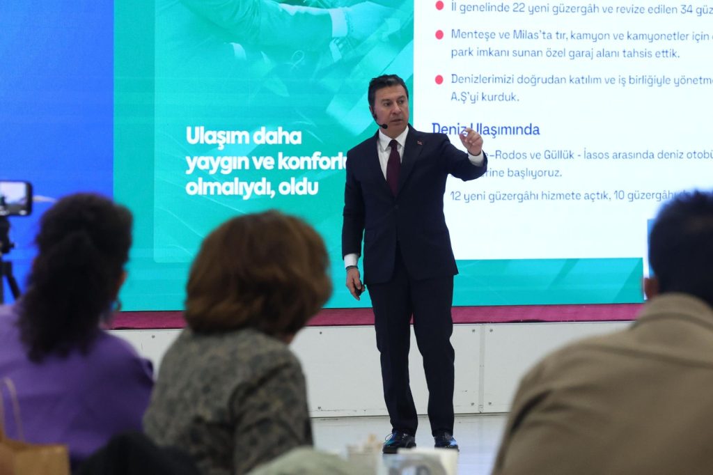 muğla 1 yılı değerlendirme ve bilgilendirme toplantısı, muğla ahmet aras, muğlada son 1 yıl, muğla büyükşehir belediyesi, muğla büyükşehir belediye başkanı