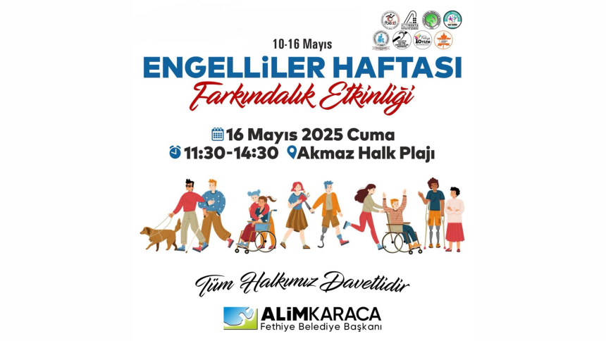 fethiye engelliler haftası fethiye engelliler haftası etkinlği fethiye akmaz engelliler haftası