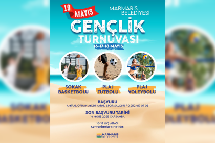 marmaris gençlik turnuvası, 19 Mayıs Atatürk'ü Anma Gençlik ve Spor Bayramı Marmaris Belediyesi turnuva