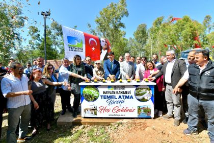 fethiye hayvan bakımevi temel atma fethiye barınak alim karaca