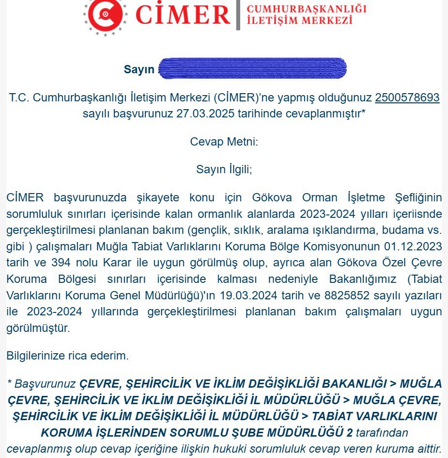 akyaka orman kampı, muğla valisi akyaka orman kampı açıklama, idris akbıyık, akyaka orman kampı açıklama, ula akyaka