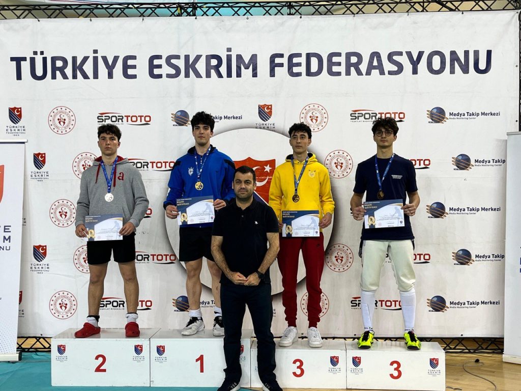 halis genç, gençler erkek flöre açık turnuva, fethiye eskrim, fethiye eskrim spor kulübü, halis genç fethiye