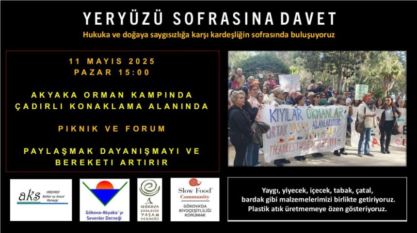 Akyaka Orman Kampı, Akyaka Orman Kampı yeryüzü sofrası akyaka kampı doğa tahribatı, yeryüzü sofrası
