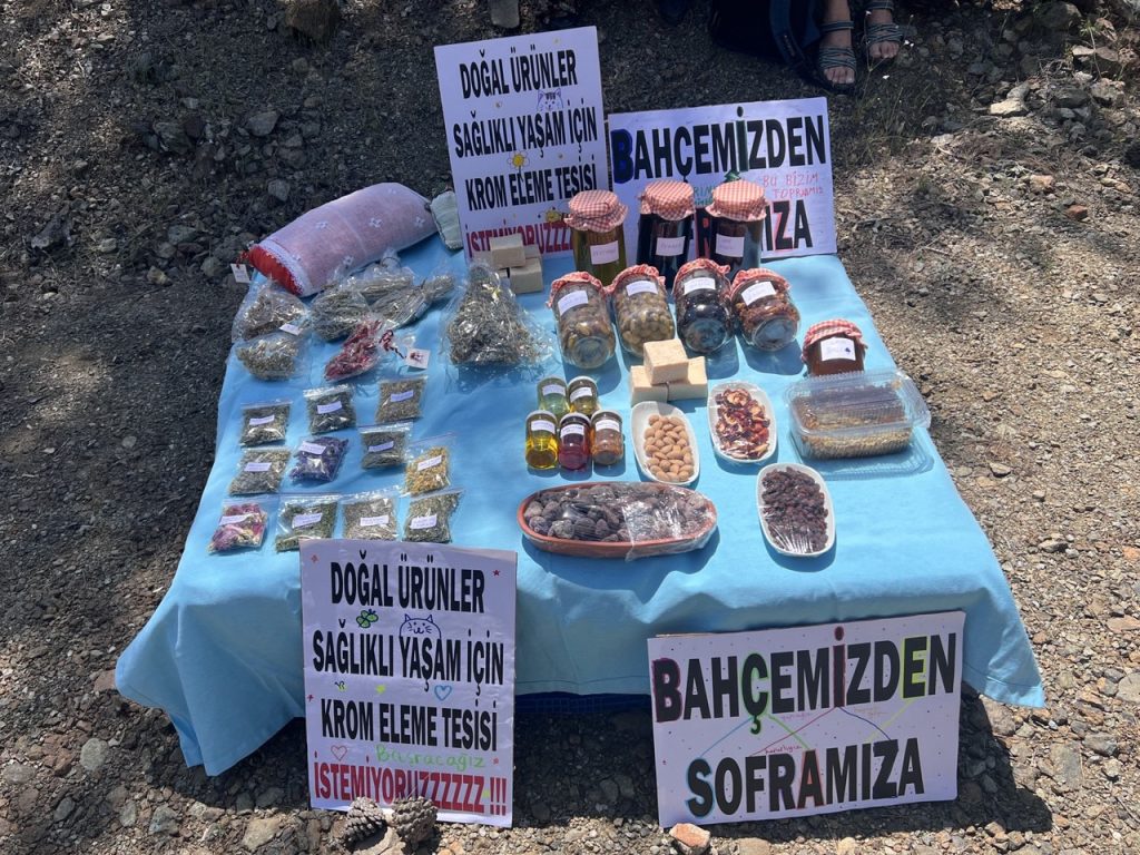 yeşilüzümlü, yeşilüzümlü krom tesisi, yeşilüzümlü krom, fethiye krom eleme tesisi, eti elektrometalurji