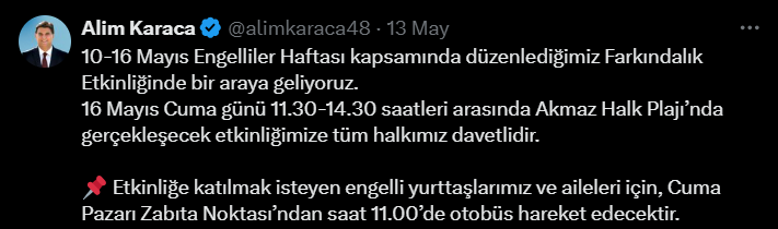fethiye engelliler haftası fethiye engelliler haftası etkinlği fethiye akmaz engelliler haftası