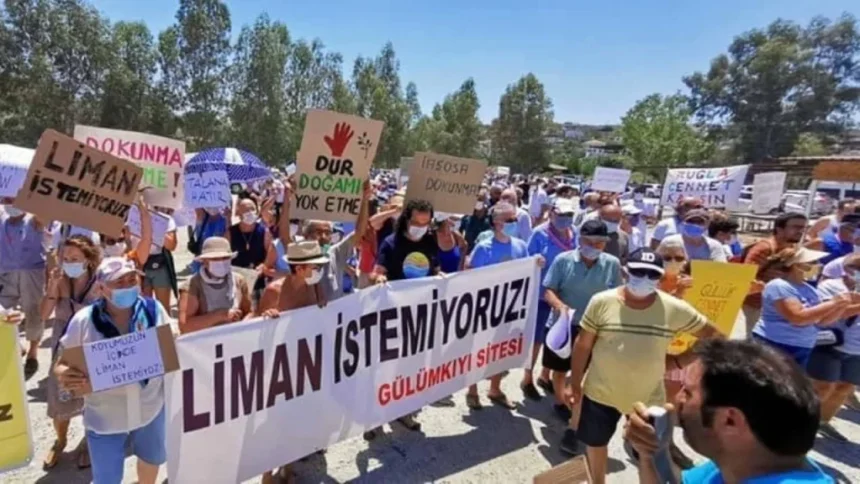 CHP Muğla Milletvekili Gizem Özcan açıklama, İasos Antik Kenti