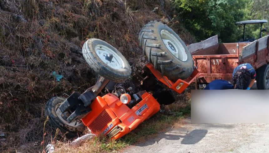 yatağan trafik kazası, yatağan bir kişi hayatını kaybetti, Müslüm Çamur