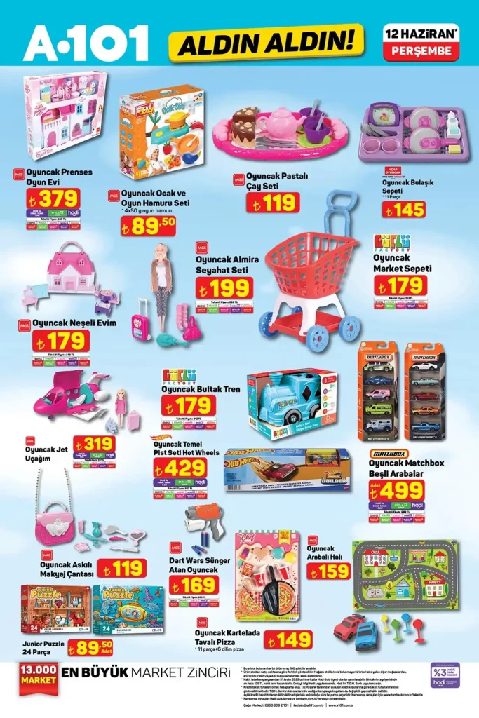 a101 aktüel kataloğu, 12 Haziran a101 spor malzemeleri, a101 oyuncak kampanyası, a101 motosiklet, a101 elektronik ürünler