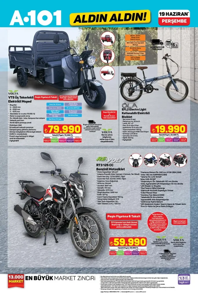 a101 19 Haziran 2025 aktüel kataloğu, a101 aktüel kataloğu, a101 19 Haziran perşembe, a101 aktüel, a101 motosiklet